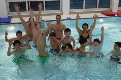 U12 beim Schwimmen